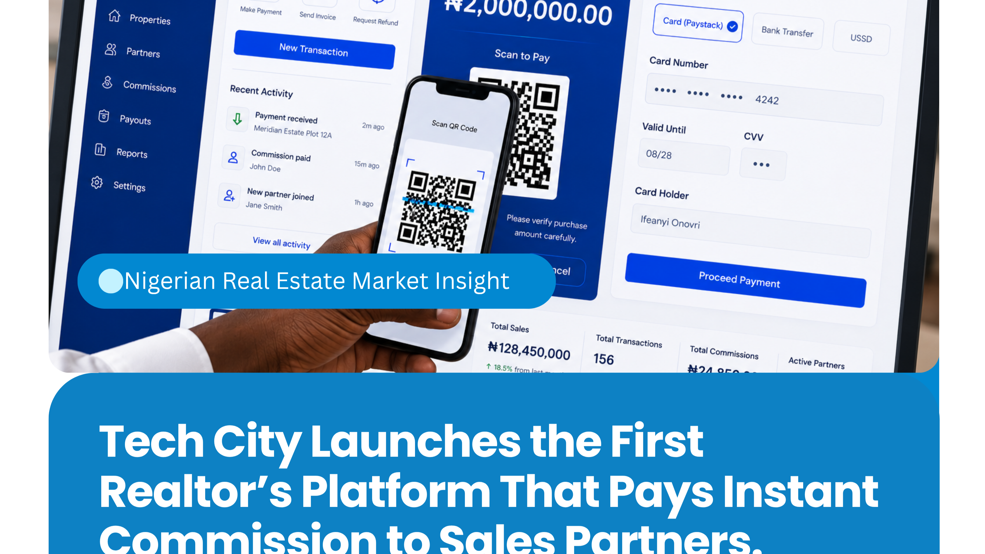 Tech City Launches the First Realtor’s Platform That Pays Instant Commission to Sales Partners.